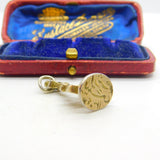 Georgian Ottoman Period Sterling Silver Gilt Arabic Seal Fob c1800 Antique