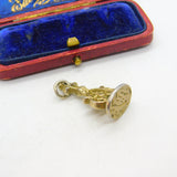Georgian Ottoman Period Sterling Silver Gilt Arabic Seal Fob c1800 Antique