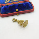 Georgian Ottoman Period Sterling Silver Gilt Arabic Seal Fob c1800 Antique