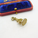 Georgian Ottoman Period Sterling Silver Gilt Arabic Seal Fob c1800 Antique
