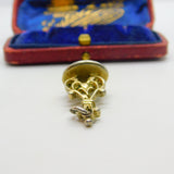 Georgian Ottoman Period Sterling Silver Gilt Arabic Seal Fob c1800 Antique