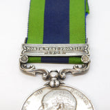 Edward VII India General Service North West Frontier 53rd Sikhs FF. Nihal Singh 1908