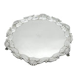 Victorian Sterling Silver Salver 