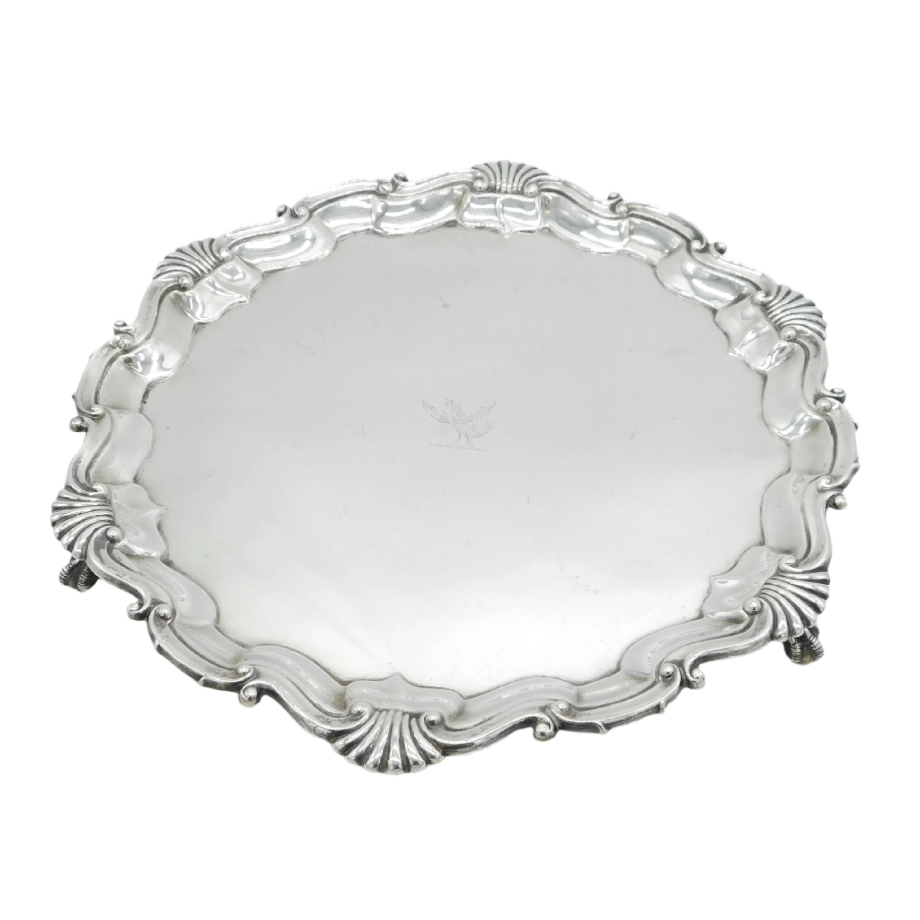 Victorian Sterling Silver Salver 
