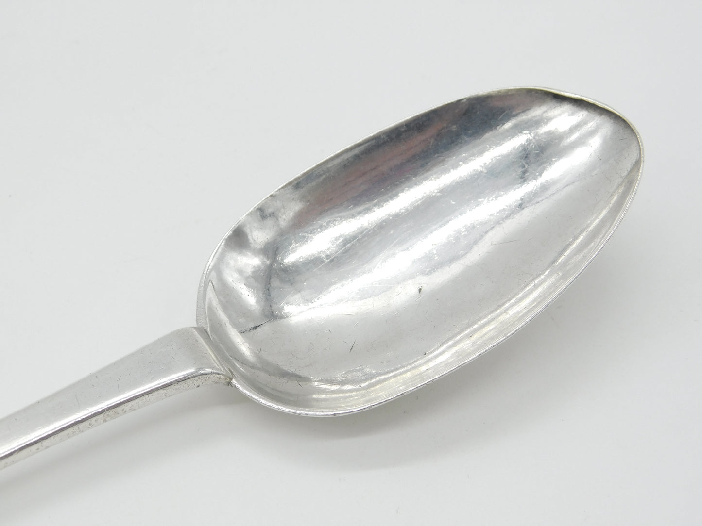 King William III Britannia Silver Dog Nose Tablespoon c1697 Francis Archbold