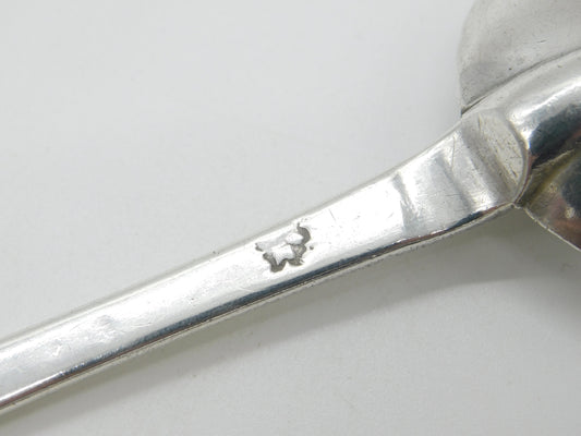 King William III Britannia Silver Dog Nose Tablespoon c1697 Francis Archbold