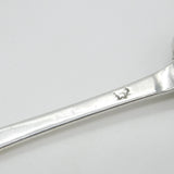 King William III Britannia Silver Dog Nose Tablespoon c1697 Francis Archbold