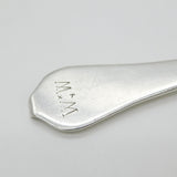 King William III Britannia Silver Dog Nose Tablespoon c1697 Francis Archbold