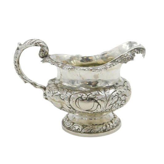 Antique Irish Sterling Silver Jug