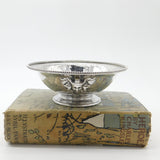 Victorian Sterling Silver Sweet-Treat Bowl Medusa Nouveau Heads Antique 1871