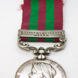 British India Silver Military Medal Relief of Chitral 1895 1522 Sepoy Lath Singh