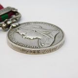 British India Silver Military Medal Relief of Chitral 1895 1522 Sepoy Lath Singh