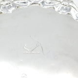 George II Sterling Silver Scallop Pattern Salver 1752 London James Morison