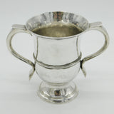 George III Sterling Silver Plain Two-Handled Loving Cup Antique 1764 London