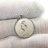 Victorian Sterling Silver Boer War Fob Pendant General Gatacre 1899 Birmingham