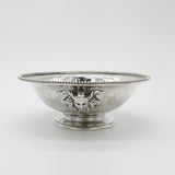 Victorian Sterling Silver Sweet-Treat Bowl Medusa Nouveau Heads Antique 1871