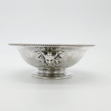 Victorian Sterling Silver Sweet-Treat Bowl Medusa Nouveau Heads Antique 1871