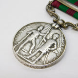 British India Silver Military Medal Relief of Chitral 1895 1522 Sepoy Lath Singh