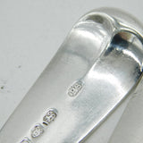 George III Paul Storr Set of Sterling Silver Dessert Spoons Antique 1795 London