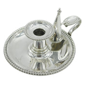 George III Matthew Boulton Sterling Silver Chamberstick Antique 1795 Birmingham