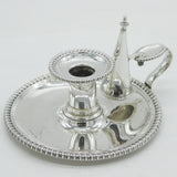 George III Matthew Boulton Sterling Silver Chamberstick Antique 1795 Birmingham