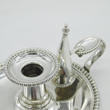 George III Matthew Boulton Sterling Silver Chamberstick Antique 1795 Birmingham