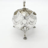 Irish Georgian Sterling Silver Swag & Bird Pattern Sauce Boat c1790 Dublin