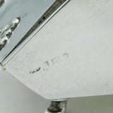 Victorian Sterling Silver Novelty Coal Scuttle Inkwell & Stamp Box Antique 1900 Birmingham