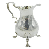 George II Sterling Silver Pear-Shaped Cream Jug Antique 1755 London