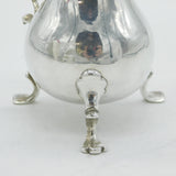George II Sterling Silver Pear-Shaped Cream Jug Antique 1755 London
