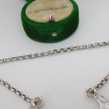 Victorian Sterling Silver Crescent Form Whisky Decanter Label Antique 1876 London
