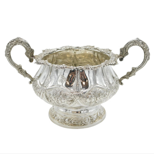 Antique Sterling Silver Irish Bowl