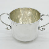 James II Sterling Silver Porringer Cup Antique 1689 London by William Middleton