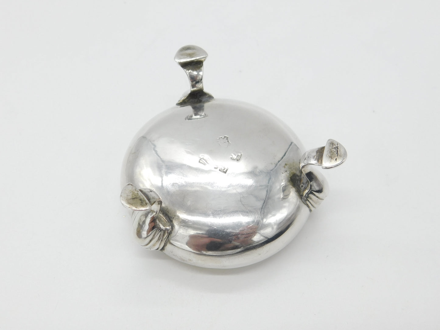 George II Sterling Silver Salt Cellar 1751 London James Morison