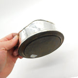 Irish George III Sterling Silver Crested Bottle Coaster Antique 1770 Dublin AF