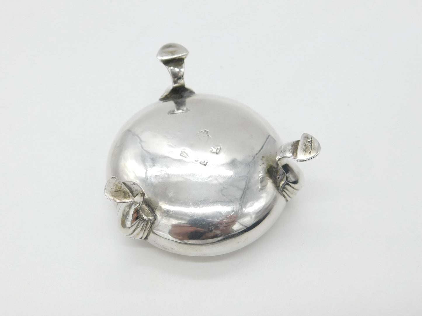 George II Sterling Silver Salt Cellar 1751 London James Morison