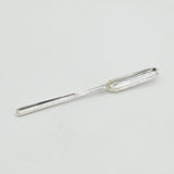 Victorian Sterling Silver Fiddle Pattern Bone Marrow Scoop Antique 1853 London