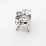 George II Sterling Silver Scroll Handle Sauce Boat 1760 London Antique