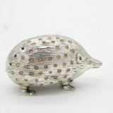 Edwardian Sterling Silver Hedgehog Pin Cushion Antique 1906 Birmingham