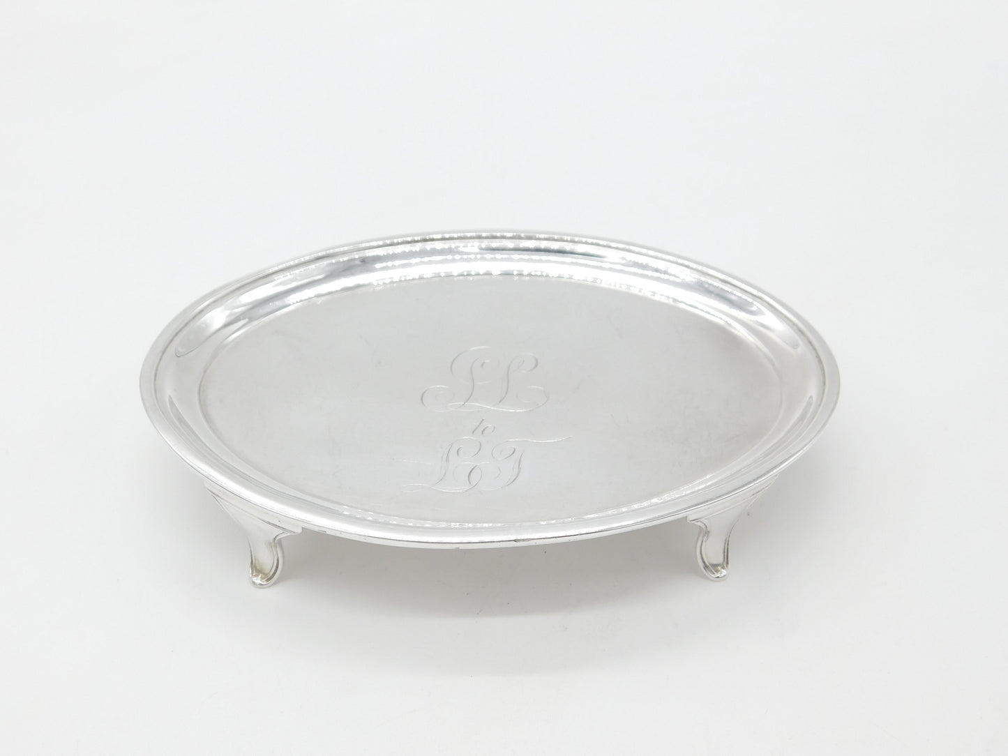 Georgian Sterling Silver Teapot Stand or Dish 1802 London Hannah Northcote