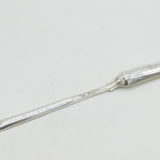 Victorian Sterling Silver Fiddle Pattern Bone Marrow Scoop Antique 1853 London