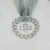 Victorian Large Sterling Silver Communion Wine Flagon Antique 1865 London