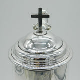 Victorian Large Sterling Silver Communion Wine Flagon Antique 1865 London