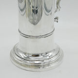 Victorian Large Sterling Silver Communion Wine Flagon Antique 1865 London