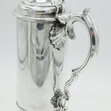 Victorian Large Sterling Silver Communion Wine Flagon Antique 1865 London