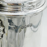 Victorian Large Sterling Silver Communion Wine Flagon Antique 1865 London