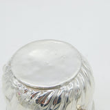 Queen Anne Britannia Silver Floral Embossed Porringer Cup Antique 1710 London