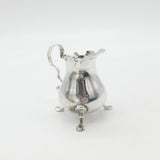 George II Sterling Silver Baluster Cream Jug 1741 London Antique