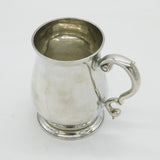 George II Sterling Silver Baluster Tankard Antique 1734 London by Thomas Teale