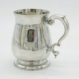 George II Sterling Silver Baluster Tankard Antique 1734 London by Thomas Teale